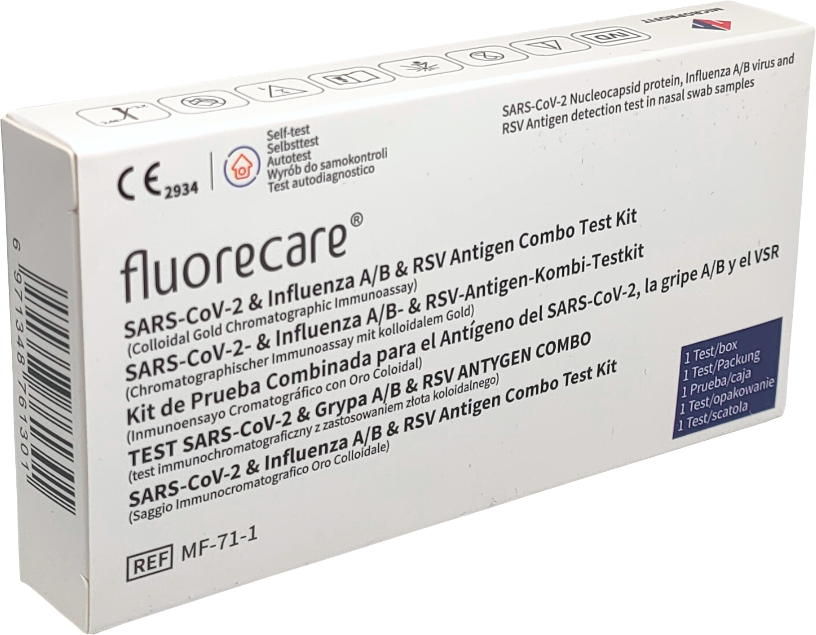 Fluorecare 4w1 – test do samokontroli