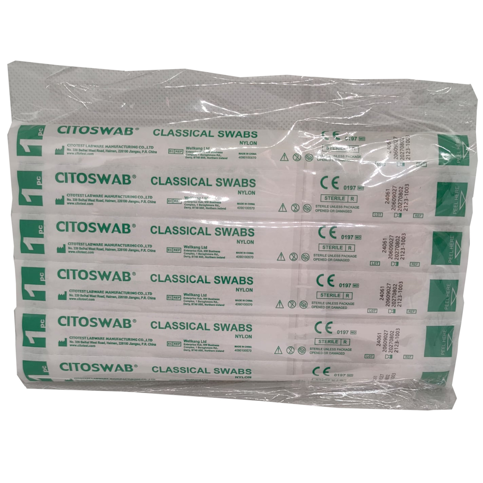 Fluorecare 4w1 — jałowa wymazówka w zestawie