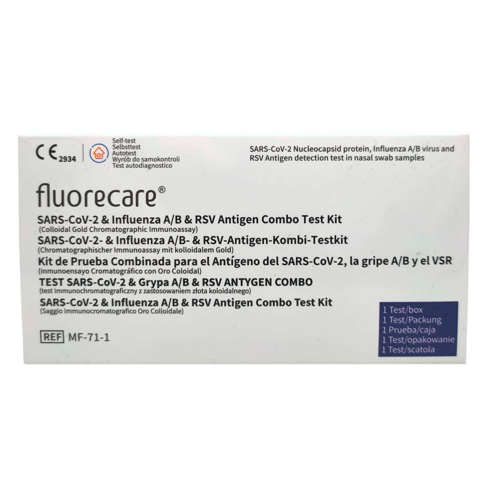 Fluorecare 4w1 — przód opakowania