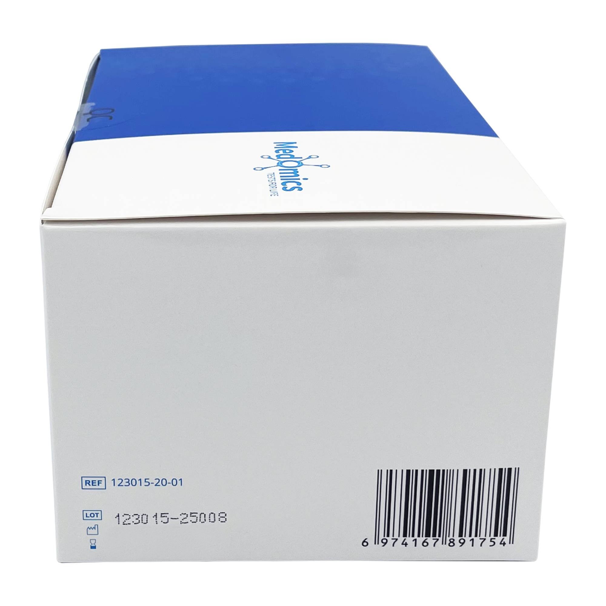 Medomics 6w1 — bok opakowania z kodem EAN