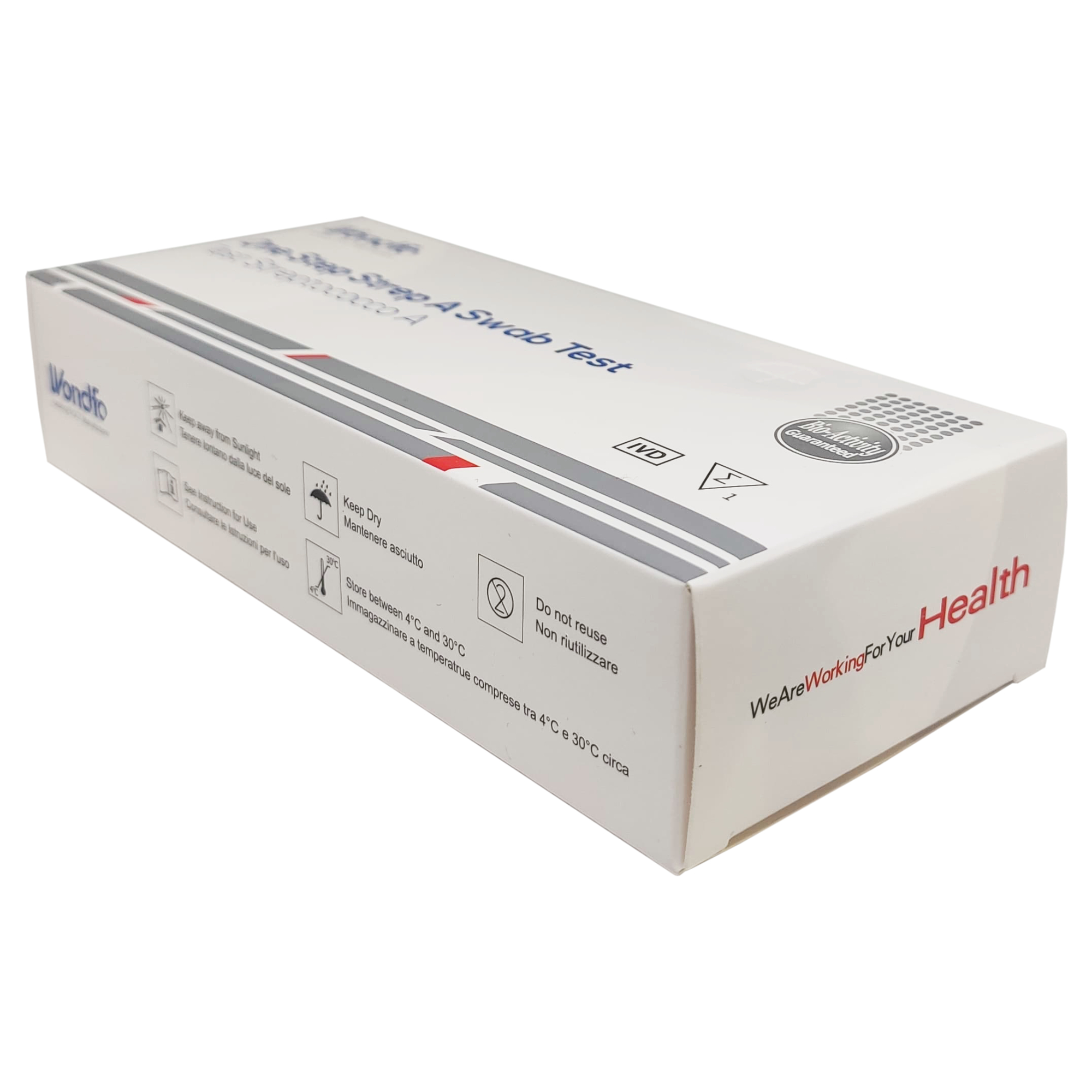 Wondfo Strep A — widok bok 2