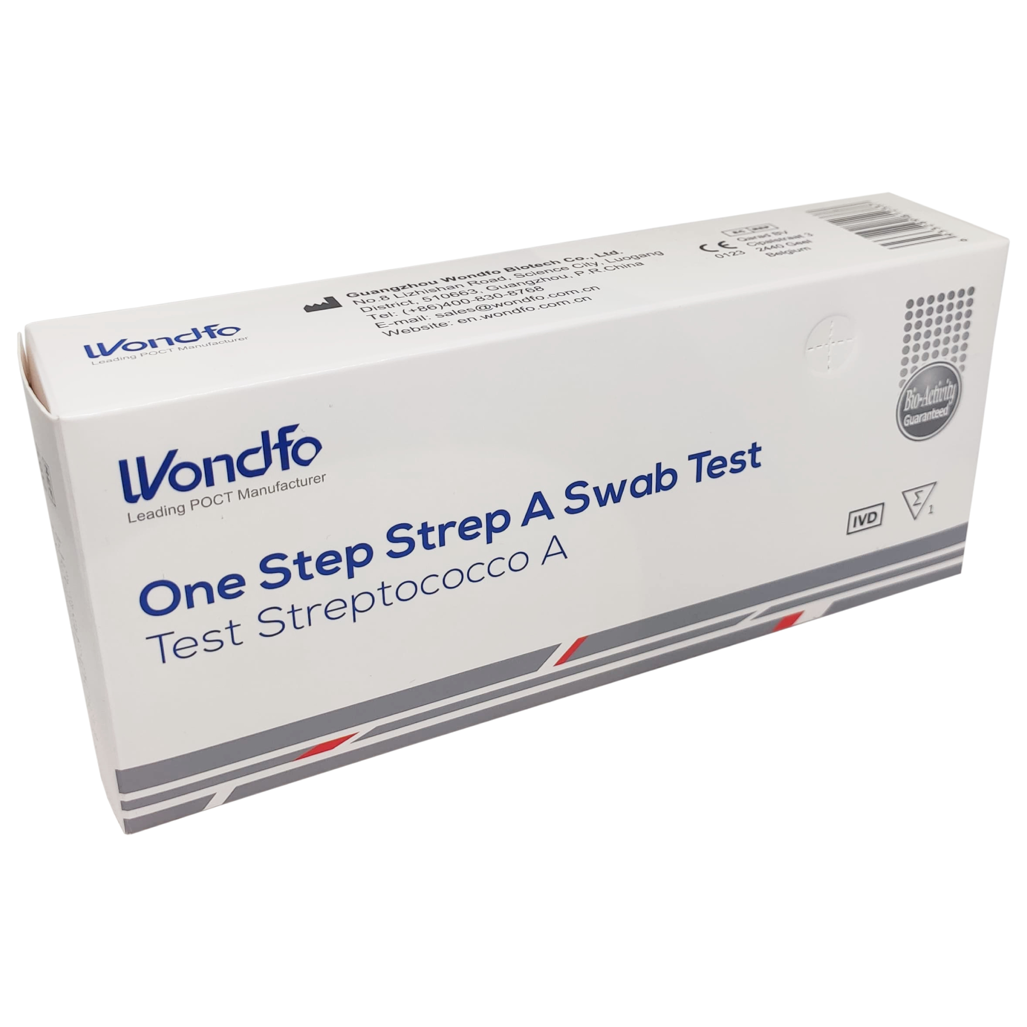 Wondfo Strep A — opakowanie