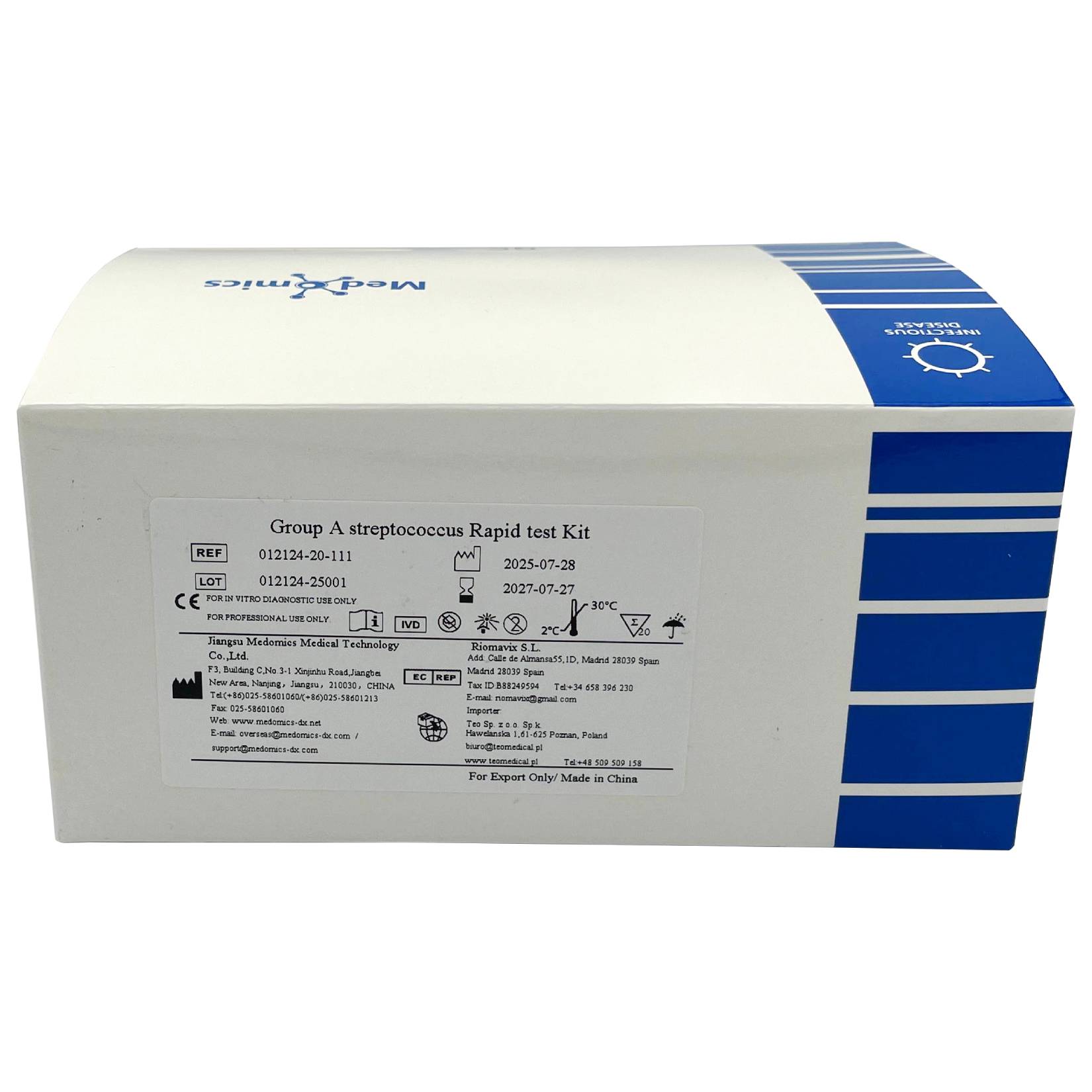Medomics Strep A – zdjęcie 2